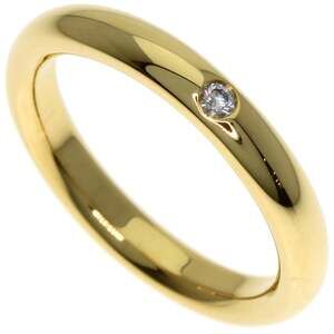 TIFFANY 18k Gold Diamond Wedding Ring